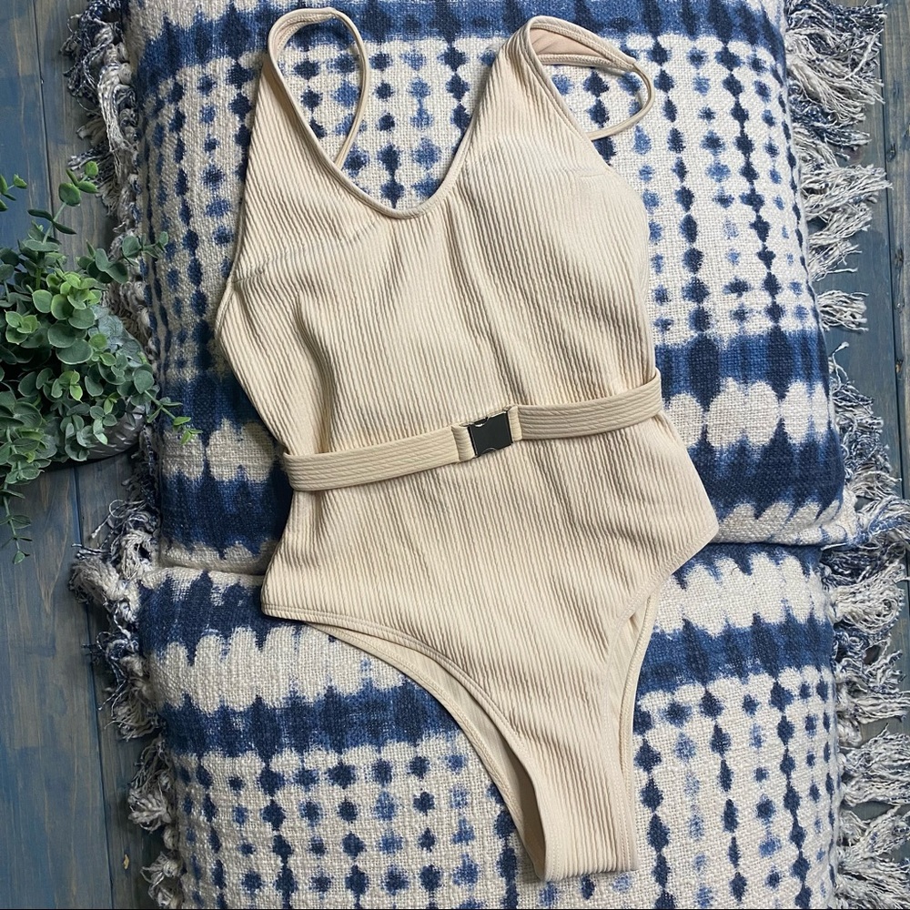 Cheeky Swimsuit with Belt
